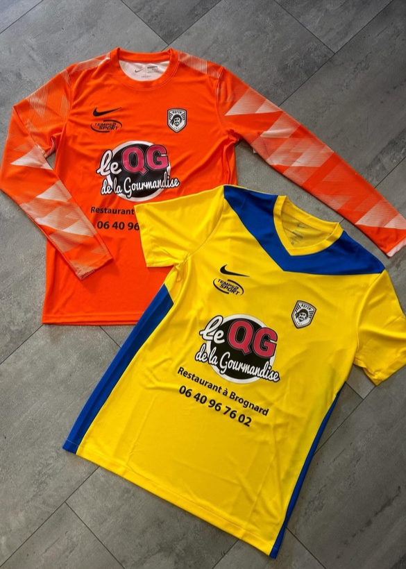 QG de la Gourmandise - Maillots de foot